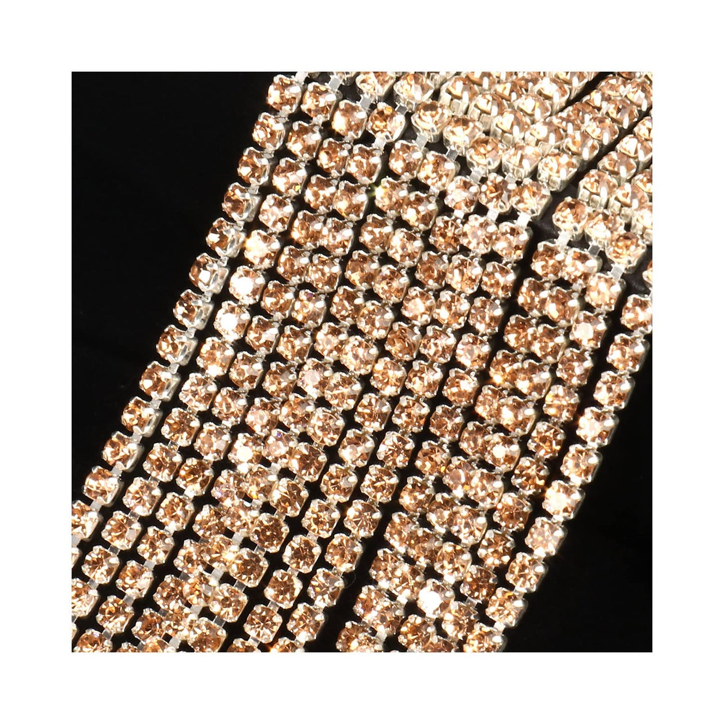 11 Yards Crystal Rhinestone Chain [10M/ 2.5MM]