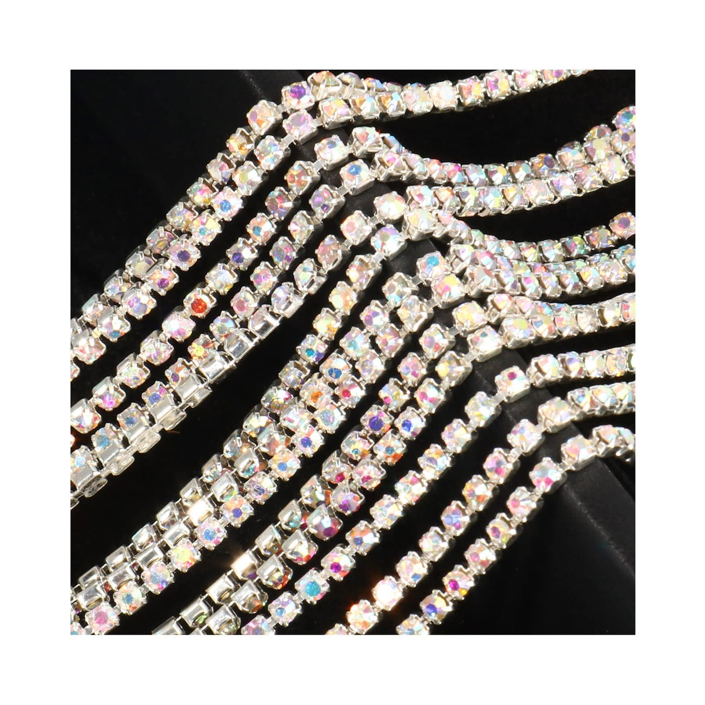 11 Yards Crystal Rhinestone Chain [10M/ 2.5MM]